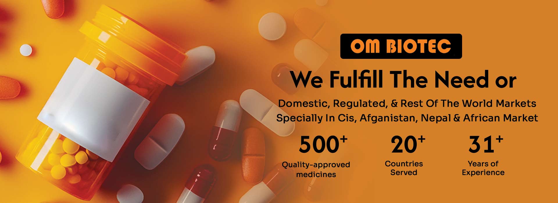 Manufacturers & Exporters of Pharmaceutical Products