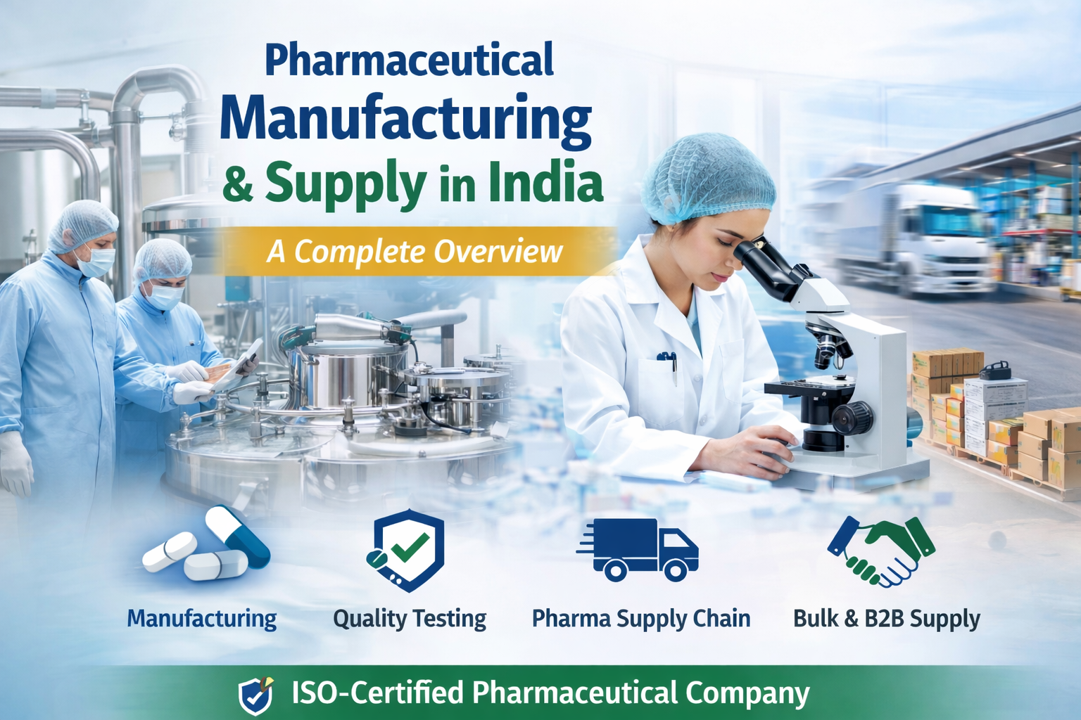 Complete Guide to Pharmaceutical Manufacturing and Supply in India