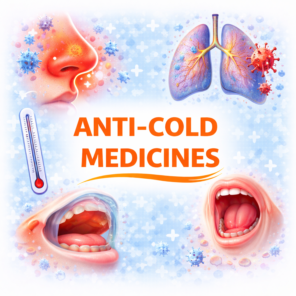 ANTI-COLD MEDICINES Manufacturer in 