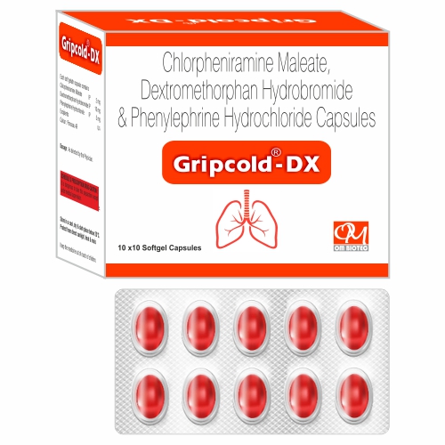 GRIPCOLD-DX Softgel Capsule