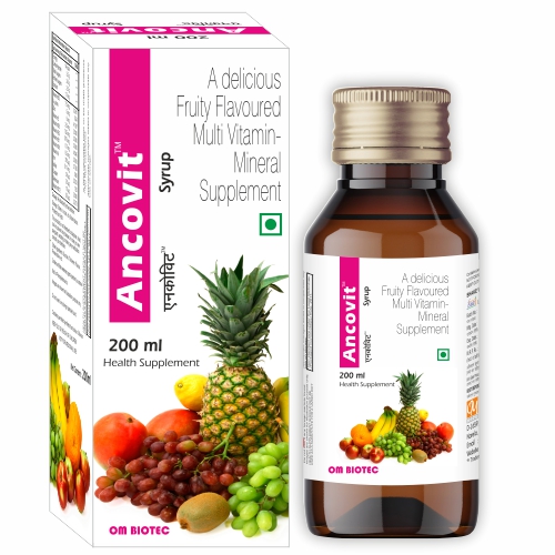 ANCOVIT Syrup 200ml Manufacturer in Delhi